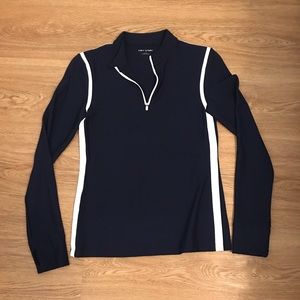 Tory Burch sport quarter zip